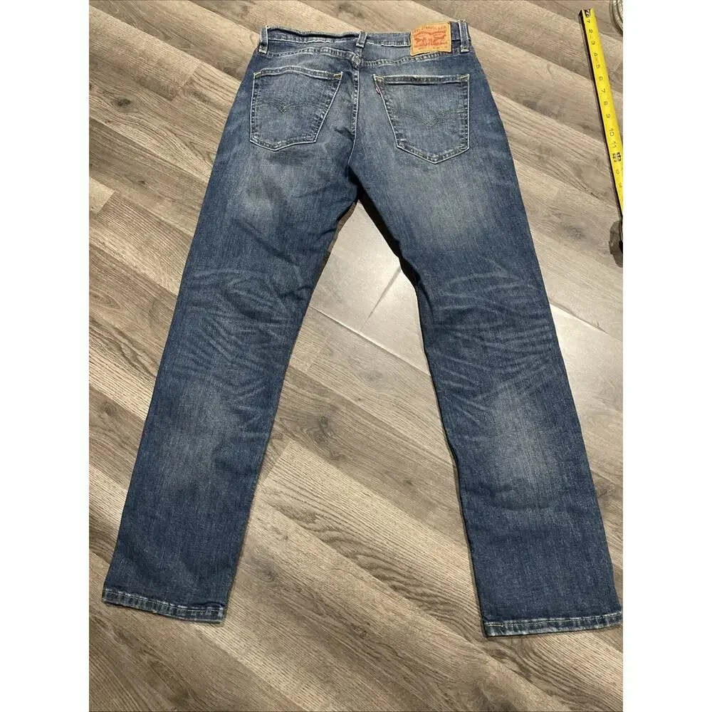 Levis 559 Jeans Mens 31x32 Blue Denim Cotton Faded Straight Workwear Adult